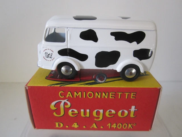 Miniature Peugeot D4A La Ferme D'Héricy - Marque Quiralu/Eligor, Modèle Collection