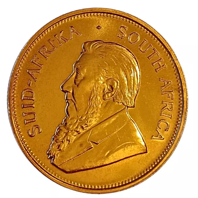 Goldmünze 1 oz Krügerrand Jahrgang 1974 Sammlermünze aus Gold eine Unze