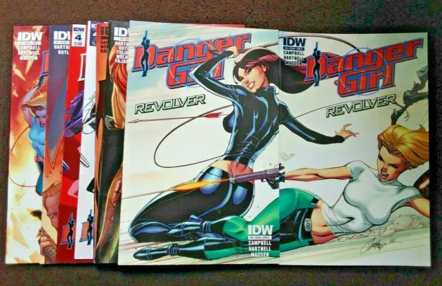 J. Scott Campbell Danger Girl Trinity Revolver Renegade Comic Covers Pick Choose