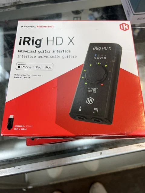 IK Multimedia iRig HDX Digital Guitar Interface IK Multimedia iRig HDX Digital Guitar Interface