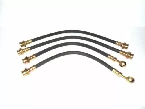 Suzuki Front Rear Brake Hose Pipe Line Set Sj413 Sj410 Sierra Samurai...