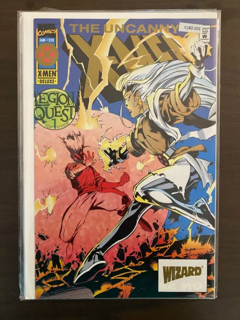 Uncanny X-Men 320 Gold Edition Variant High Grade Marvel Comic Book CL80-201