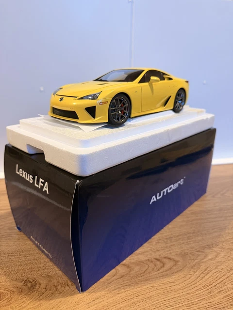 Modèle réduit Lexus - Lfa Coupe 2012 - Matt Black 1/18 | Autoart