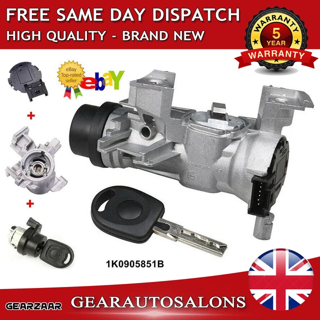 FOR VW GOLF Mk5 Mk6 20042013 Ignition Starter Switch Steering Lock