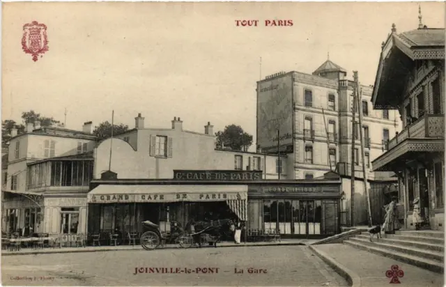 CPA JOINVILLE le PONT La Gare. (509397)