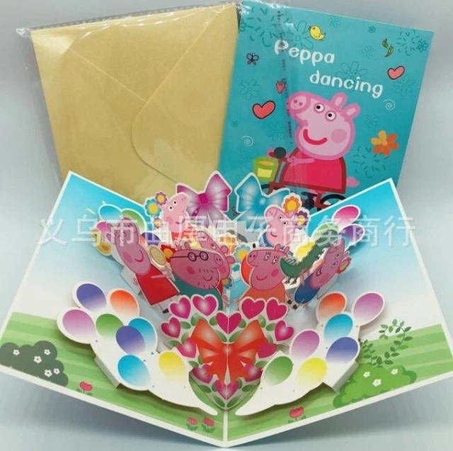 BIGLIETTO POP UP 3D biglietto di auguri compleanno assemblato EUR 6,94 ...
