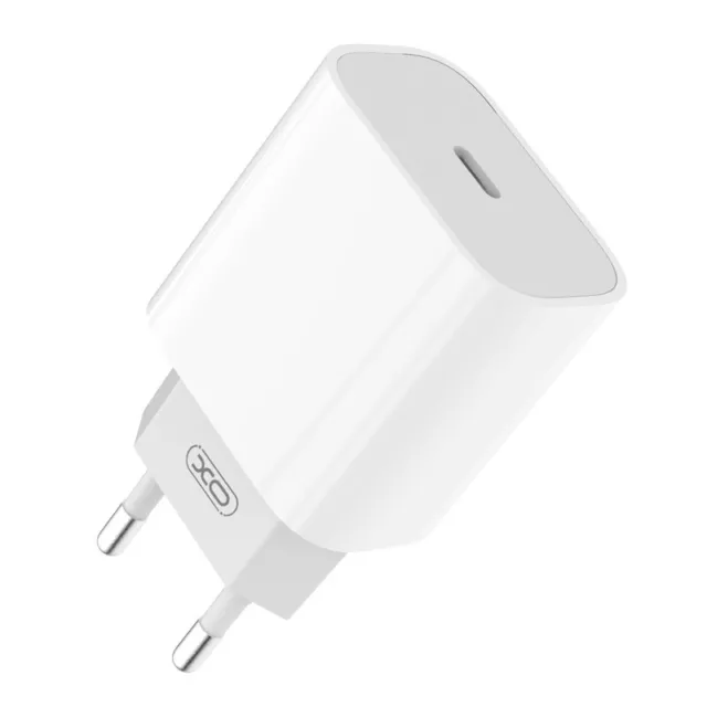 XO PD 25W 1x USB-C Schnell Ladegerät 18W für iPhone Samsung Netzteil Adapter QC