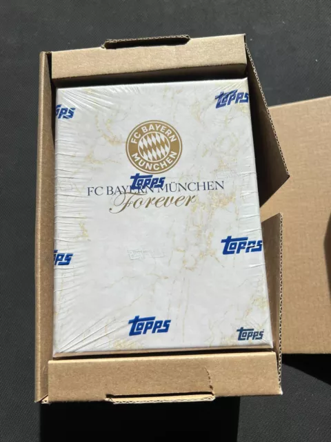 Topps FC Bayern München Forever Box - embalaje original sellado - 3 autógrafos / envío mundial