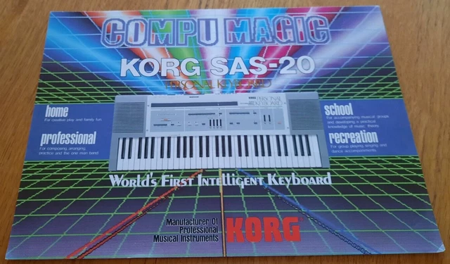 KORG シンセサイザー SAS-20 ビンテージ おいる