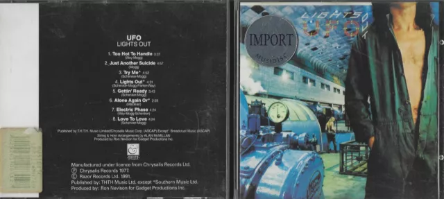 cd -  UFO – Lights Out