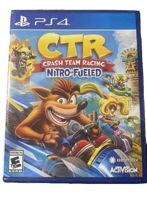 Sony Racing Crash CTR CRASH TEAM Racing: alimentato a nitro Sony PlayStation 4 nuovissima ...