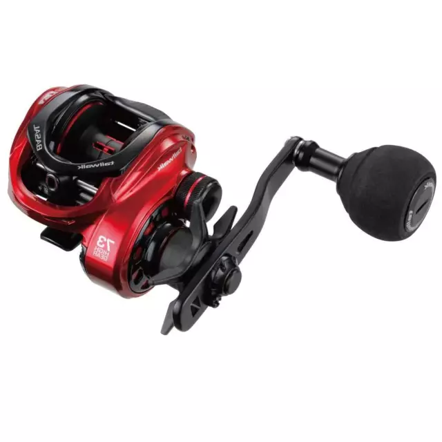 TAILWALK REEL WIDE BASAL VT81L 19131 Left Handed Black & Red Lure Fishing  NEW $217.54 - PicClick AU