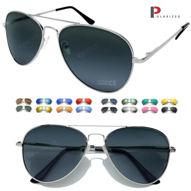 Polarized Sunglasses For Women Men Vintage Sports Driving Metal Aviator Gradient