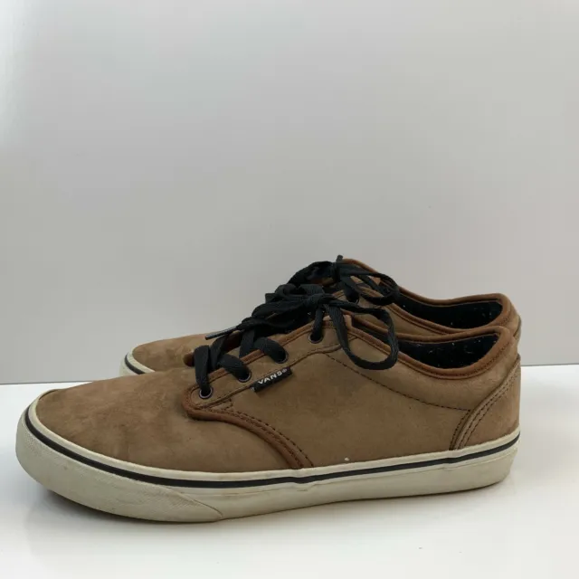 Van Off The Wall Old Skool Classic Skate Shoe Brown 500714 Youth Size 7