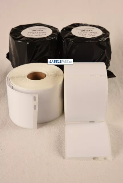 DYMO Compatible 30324 Labels- Size 2-1/8"x 2-3/4"-Multi Purpose Labels