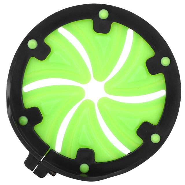 1 Outdoor PP Plastic Green Black Petals Triangular Universal Paintball Sp UK GGM