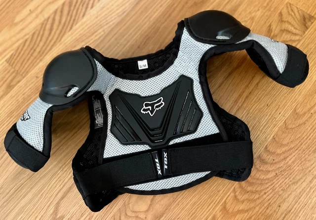 FOX RACING PeeWee Titan Roost Deflector Youth size S/M Chest Guard Protector