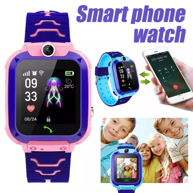 Child Kids Smart Watch Camera SOS Call Phone SIM GSM Game Watches Boy Girl Gift.