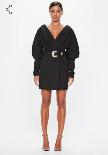 Missguided peace and love blazer dress hotsell