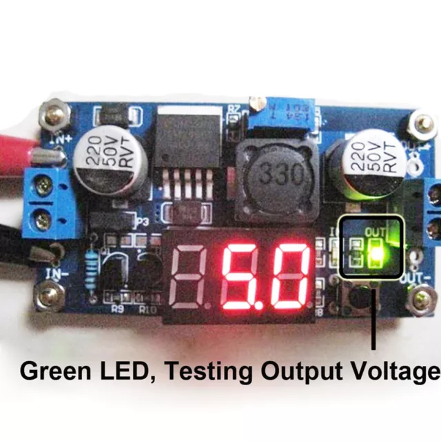 DC-DC LM2596 Buck-Converter Step-down Power Module 2.5-40V to 1.25-37V