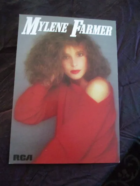 mylene farmer carte postale promo  on est tous des imbeciles