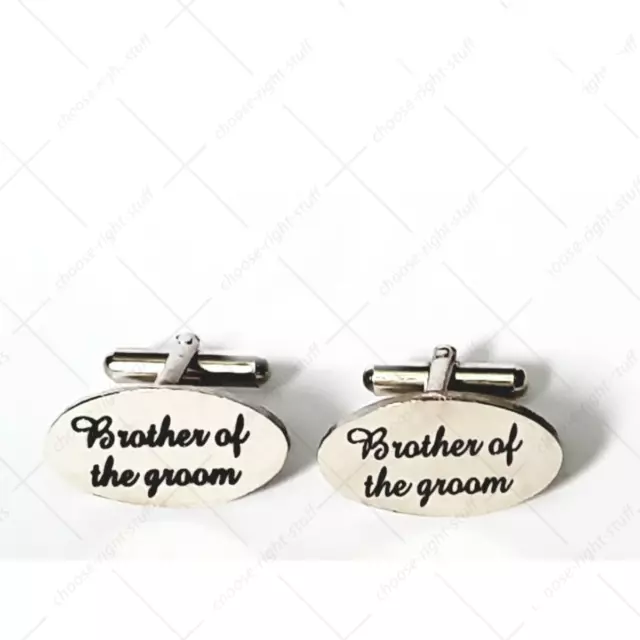 BEST SILVER mens wedding cufflinks cuff link for Groom best man usher page gift