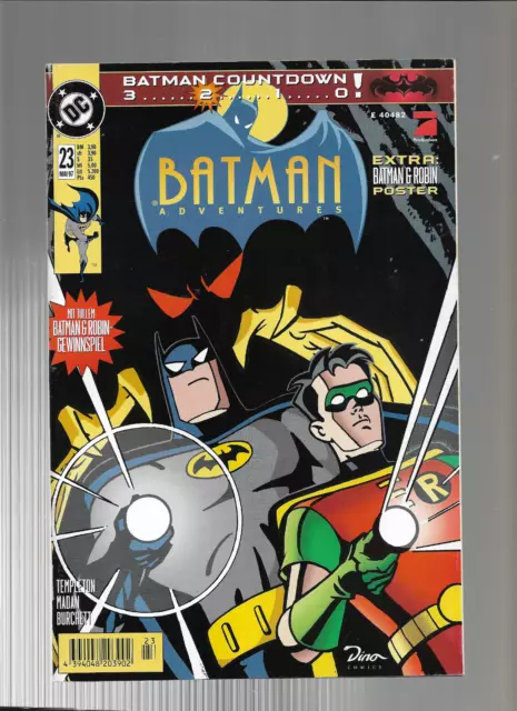 DC Comic - Batman  Adventures Nr. 23 von 1997 - Dino Verlag deutsch