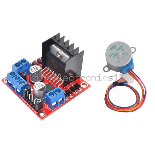 MODULE D'ENTRAÎNEMENT MOTEUR pas à pas L298N double pont H DC 28BYJ-48