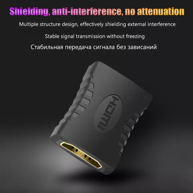 Monitor Coupler HDMI-compatible Connector HDMI Extension Adapter HDMI Extender