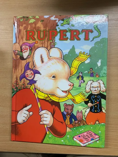 1993 "1994 Rupert Bear Annual" #58 Uk Largevintage Hardback Book (P4)