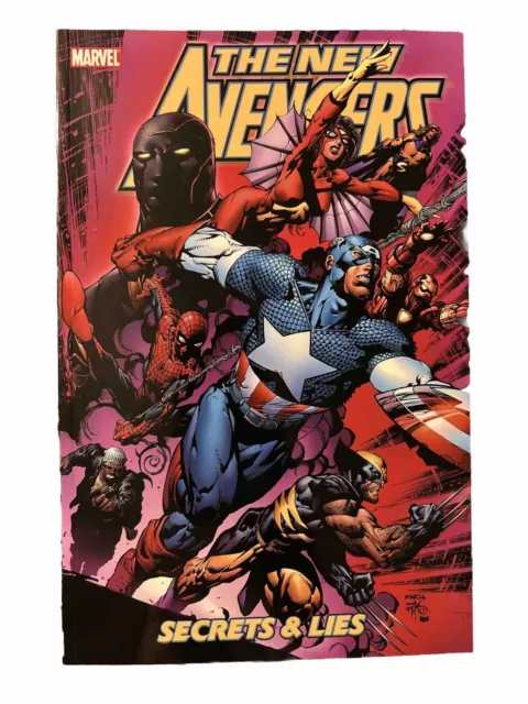 The New Avengers : Secrets And Lies by Bendis Finch Cho - Marvel Trade Paperback