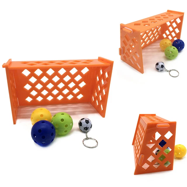 2 Sets Vogel Fußball Spielzeug Interaktive Papagei Spielzeug 9