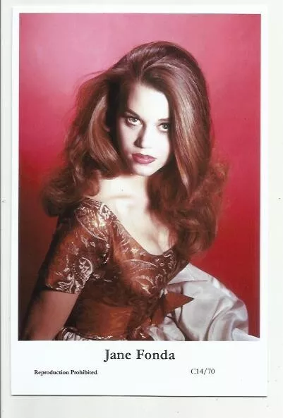 (Bx1) Jane Fonda Swiftsure Photo Postcard (C14/70) Filmstar Pin Up Beauty