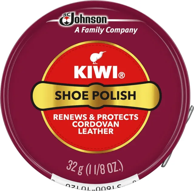 Kiwi Cordovan Shoe Polish, 1-1/8 oz