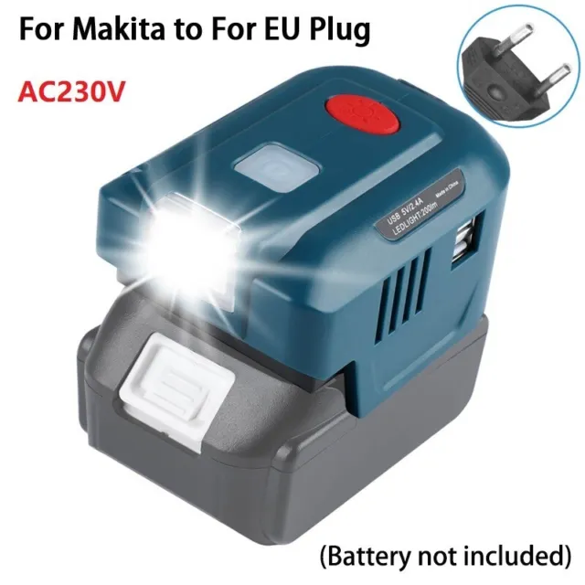 Potenza Inverter for 18V 150W 230VAC Uscita ABS+PC Charger-Inverter Nuovo