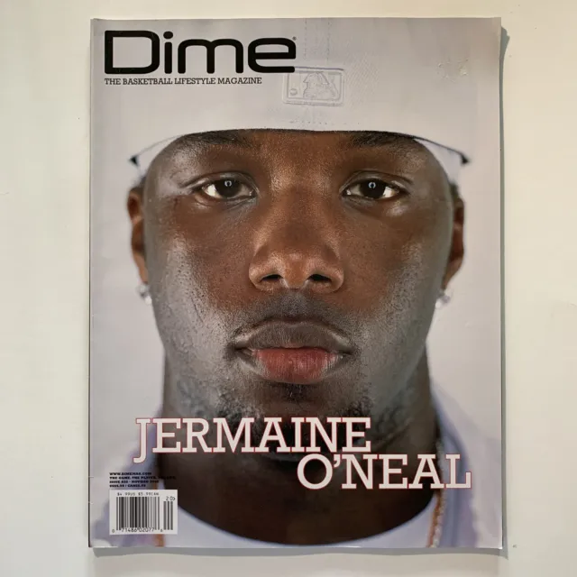 JERMAINE O'NEAL Nov/Dec 2005 Dime Magazine Basketball