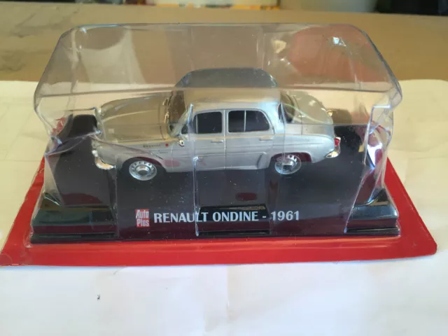 Die Cast " Renault Ondulations - 1961 " Échelle 1/43 Auto Plus + Boîte 1