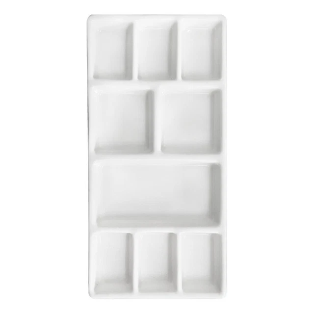 Artista de cerámica porcelana acuarela chapa plegable portátil viaje para gouache