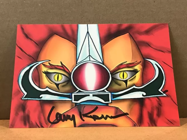 LARRY KENNEY Hand Signed Autograph 4x6 Photo - VOICE OF LION-O THUNDERCATS