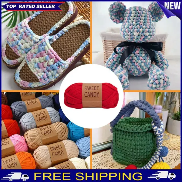 CROCHET YARN SUPER Soft Wool Yarn for Knitting Crocheting Crafts