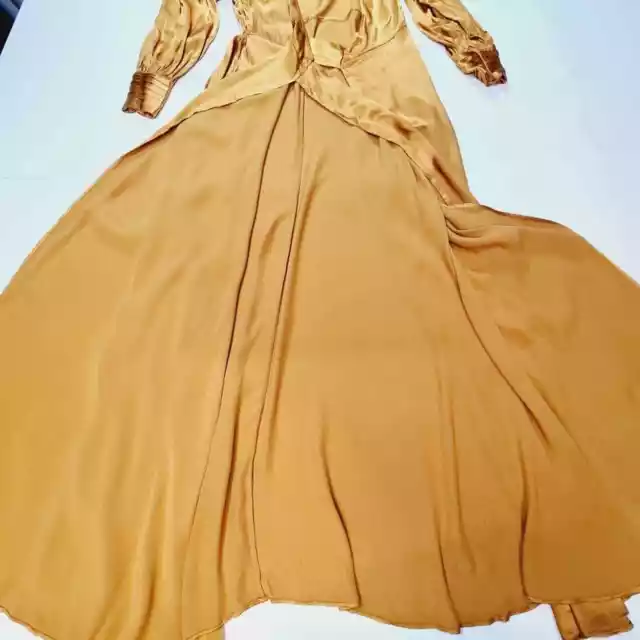 House of Harlow 1960 x REVOLVE Maxi Wrap Dress in Gold Small 3