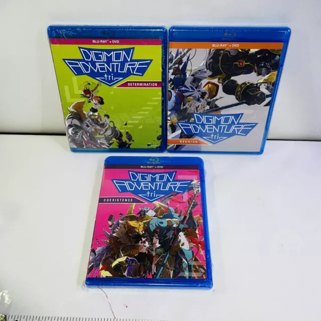 DVD DIGIMON Adventure 01+ 02 Complete Set & Adventure Tri Movie 1-6  Shipping