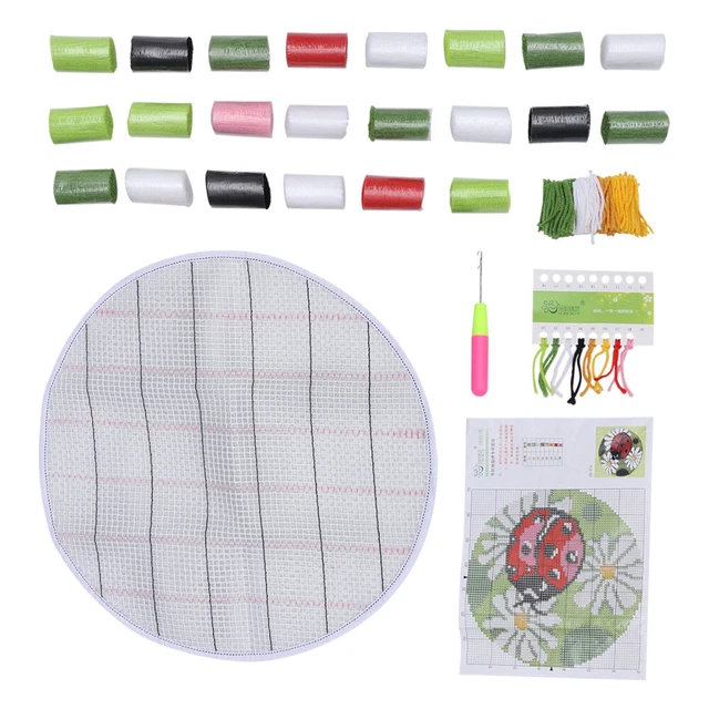 Teppichstickerei Fußmatte Selbstgemachte Fußmatte Teppich Garn Boden