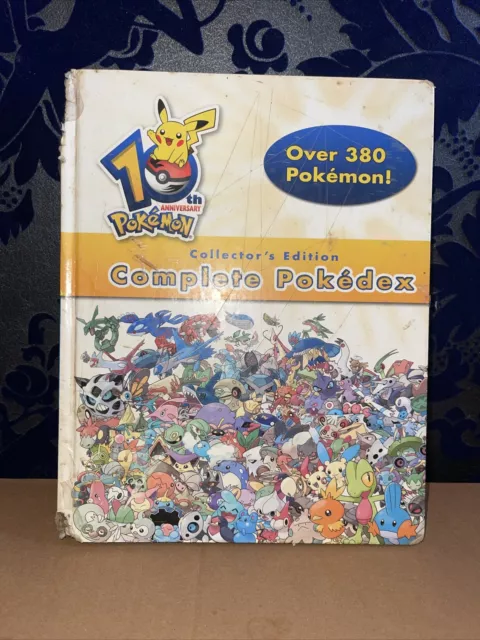 Pokemon 10th Anniversary Complete Pokedex Book Collectors Edition Strategy  Book — ACE TECH