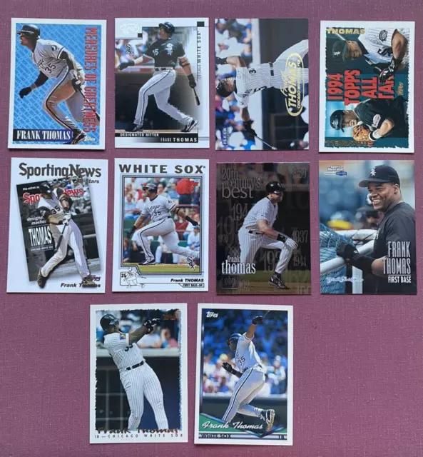 FRANK THOMAS Lot of 10 All Different Free Shipping Chicago White Sox {LT 24