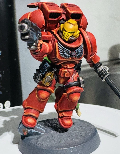 COMMISSION – Peinture Sur Figurine Warhammer 40K – Primaris Inceptors – Blood Angels