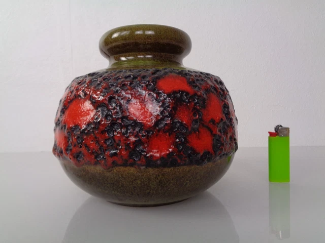 花瓶・フラワースタンド 1970s Scheurich fatlava XXXL W.Germany 1970s fatlava XXXL Scheurich W.Germany 花瓶・フラワー