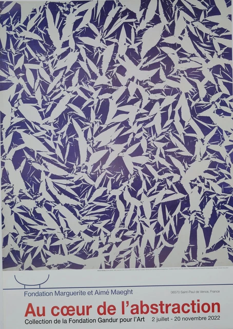 Charles BÉZIE - Composition, 1991 - Sérigraphie originale signée et