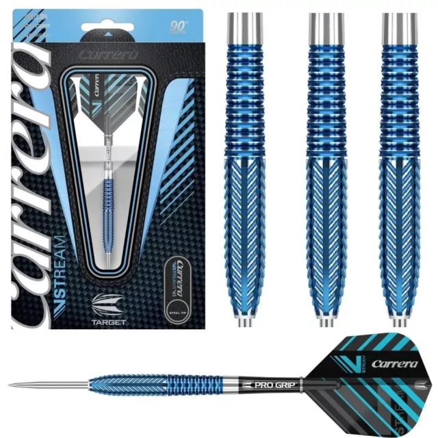 TARGET CARRERA V-STREAM V3 90% TUNGSTEN DARTS – 21, 23 & 25gm