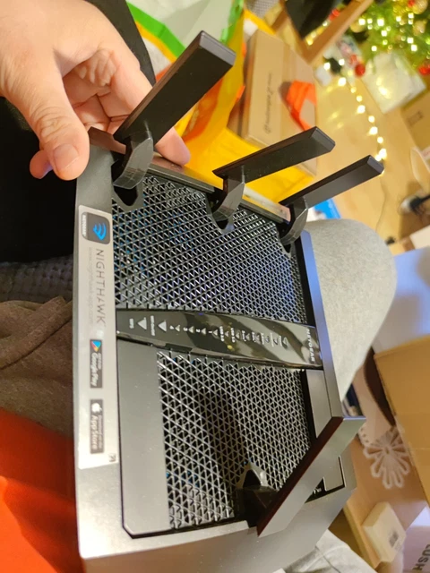 NETGEAR Nighthawk X6 router WiFi intelligente (R8000) - AC3200 velocità wireless tri-band